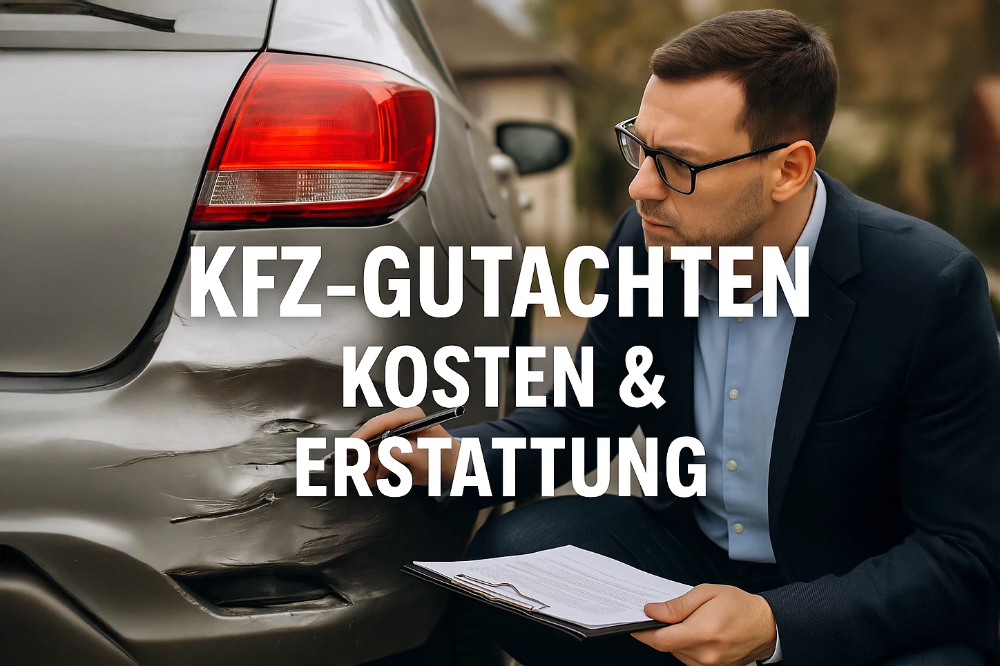 Kfz-Gutachten Kosten & Erstattung